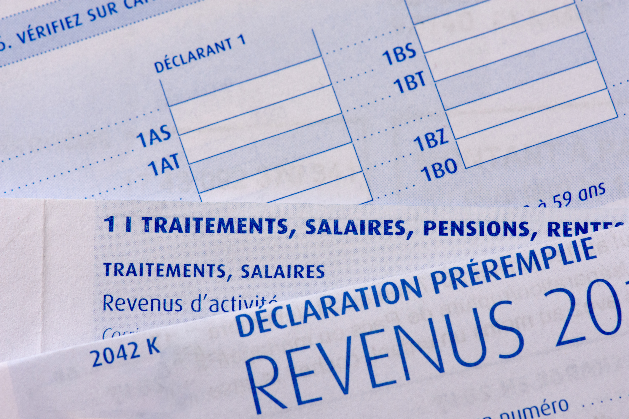 French income tax return